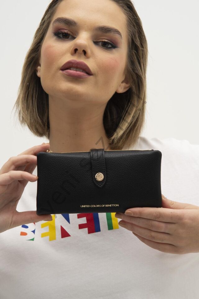 benetton bnt1241 kadın ithal deri cüzdan