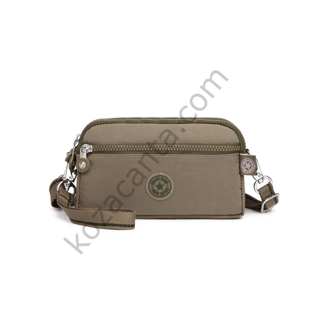 smart bags 1112 kadın el-çapraz çanta haki
