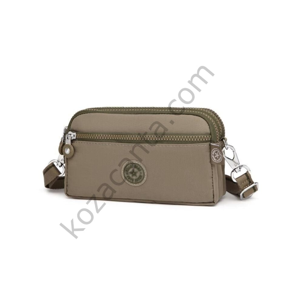 smart bags 1112 kadın el-çapraz çanta haki