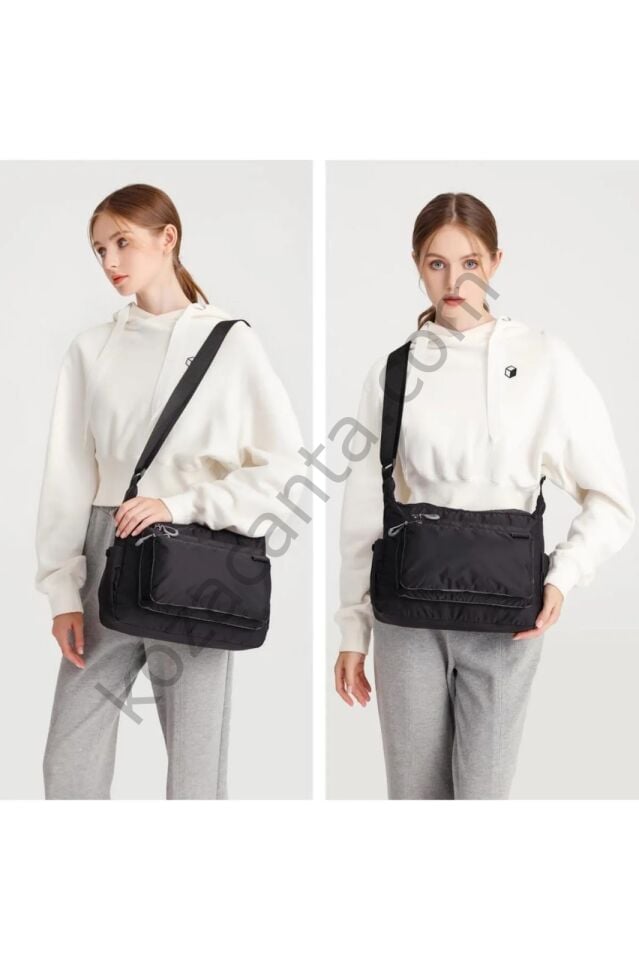 smart bags 3146 ekstra hafif polyamid kumaşkadın çapraz çanta